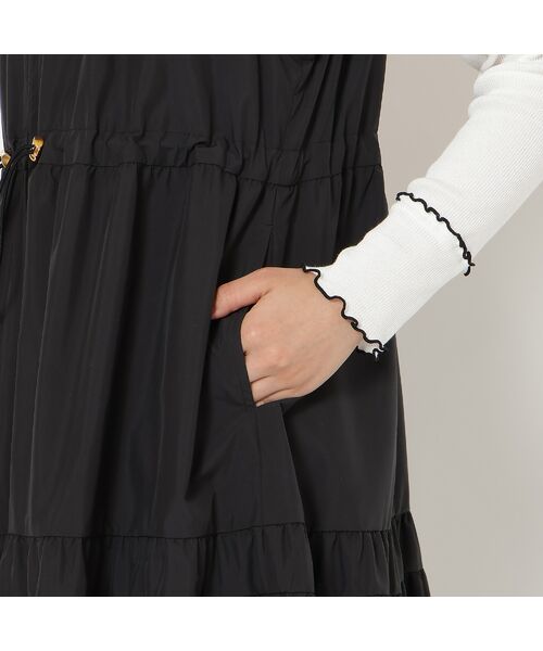 Rose Tiara / ローズティアラ ベスト | 【人気追加】【LIMONTA】【防水/防風/透湿/花粉防止】フレアジレ | 詳細9