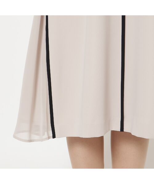 Rose Tiara / ローズティアラ ミニ丈・ひざ丈ワンピース | 【接触冷感/シワになりにくい】サイド切替えワンピース | 詳細16