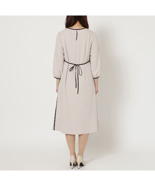 Rose Tiara / ローズティアラ ミニ丈・ひざ丈ワンピース | 【接触冷感/シワになりにくい】サイド切替えワンピース | 詳細12