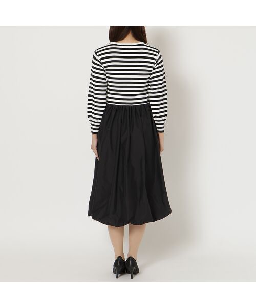 Rose Tiara / ローズティアラ ミニ丈・ひざ丈ワンピース | ニットドッキングワンピース | 詳細7