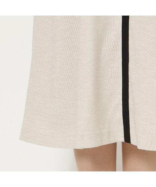 Rose Tiara / ローズティアラ ミニ丈・ひざ丈ワンピース | 【接触冷感/UVカット/防シワ】リネンライクジャンパースカート | 詳細15