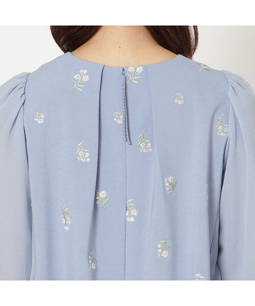 Rose Tiara / ローズティアラ シャツ・ブラウス | 小花刺繍バルーンスリーブチュニック | 詳細17