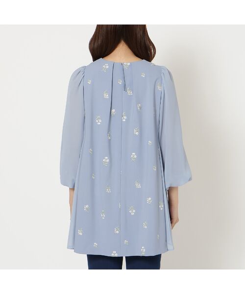 Rose Tiara / ローズティアラ シャツ・ブラウス | 小花刺繍バルーンスリーブチュニック | 詳細7