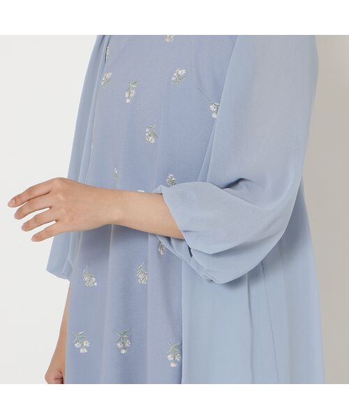 Rose Tiara / ローズティアラ シャツ・ブラウス | 小花刺繍バルーンスリーブチュニック | 詳細10