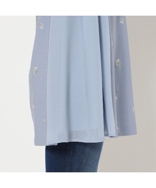 Rose Tiara / ローズティアラ シャツ・ブラウス | 小花刺繍バルーンスリーブチュニック | 詳細12