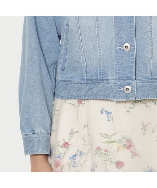 Rose Tiara / ローズティアラ Gジャン・デニムジャケット | パールスタッズGジャン | 詳細12