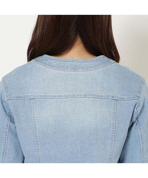 Rose Tiara / ローズティアラ Gジャン・デニムジャケット | パールスタッズGジャン | 詳細15