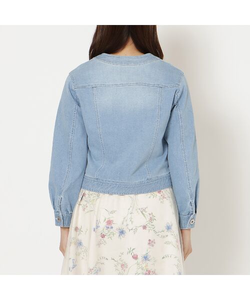 Rose Tiara / ローズティアラ Gジャン・デニムジャケット | パールスタッズGジャン | 詳細7