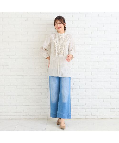 Rose Tiara / ローズティアラ シャツ・ブラウス | 【シワになりにくい】フリルブラウス | 詳細3