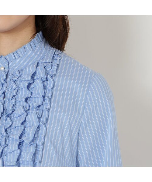 Rose Tiara / ローズティアラ シャツ・ブラウス | 【シワになりにくい】フリルブラウス | 詳細13