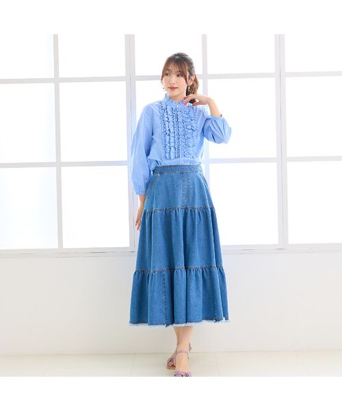 Rose Tiara / ローズティアラ シャツ・ブラウス | 【シワになりにくい】フリルブラウス | 詳細7