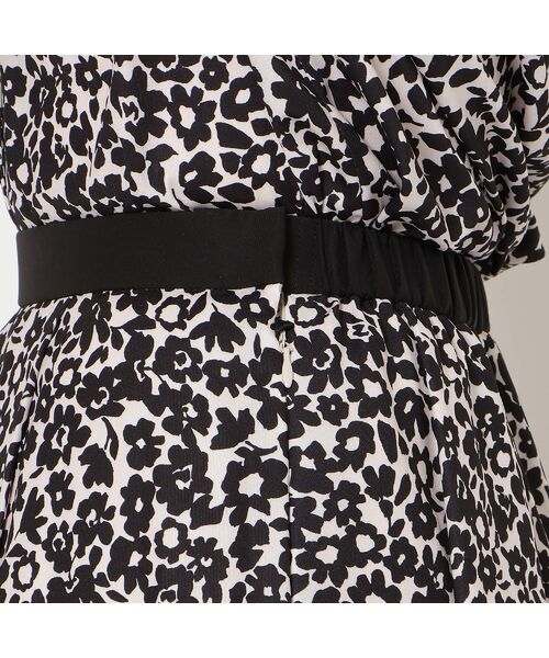 Rose Tiara / ローズティアラ ミニ・ひざ丈スカート | 【セットアップ対応】フラワーパターンフレアスカート | 詳細7