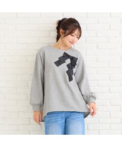 Rose Tiara / ローズティアラ カットソー | リボンプルオーバー