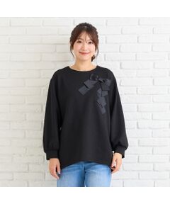 Rose Tiara / ローズティアラ カットソー | リボンプルオーバー