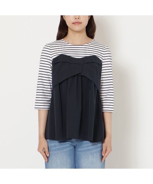 Rose Tiara / ローズティアラ カットソー | 【人気デザイン】レイヤード風カットソー | 詳細6