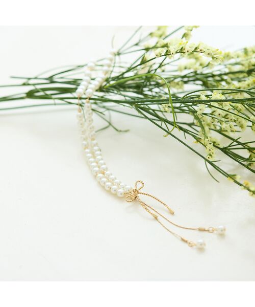 Rose Tiara / ローズティアラ ネックレス・ペンダント・チョーカー | リボンスライド式ネックレス | 詳細1