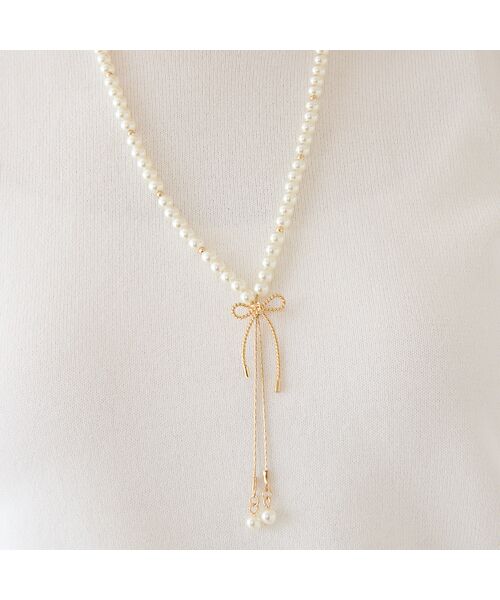 Rose Tiara / ローズティアラ ネックレス・ペンダント・チョーカー | リボンスライド式ネックレス | 詳細4