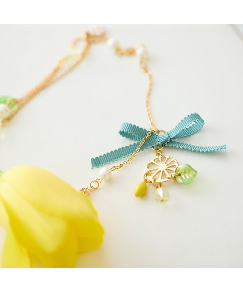 Rose Tiara / ローズティアラ ネックレス・ペンダント・チョーカー | レモンのネックレス | 詳細1