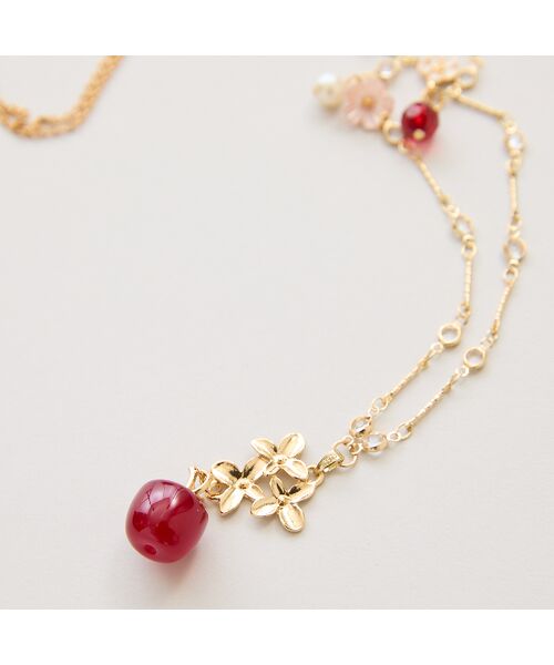 Rose Tiara / ローズティアラ ネックレス・ペンダント・チョーカー | リンゴのネックレス | 詳細1