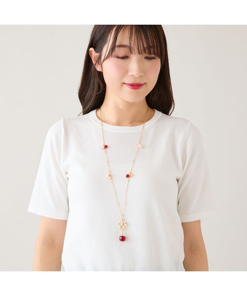 Rose Tiara / ローズティアラ ネックレス・ペンダント・チョーカー | リンゴのネックレス | 詳細5