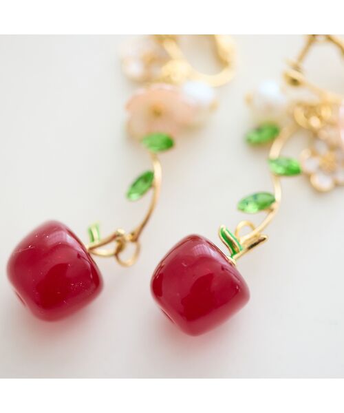 Rose Tiara / ローズティアラ ネックレス・ペンダント・チョーカー | リンゴのイヤリング | 詳細2