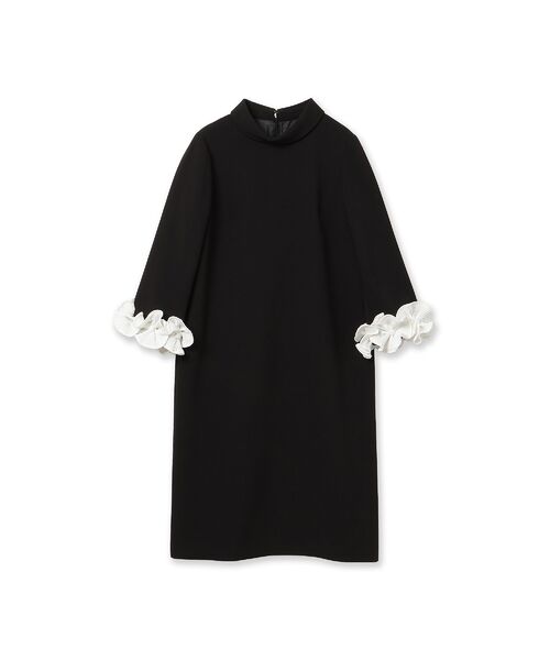 Rose Tiara / ローズティアラ ミニ丈・ひざ丈ワンピース | プリーツフラワー付きワンピース | 詳細6