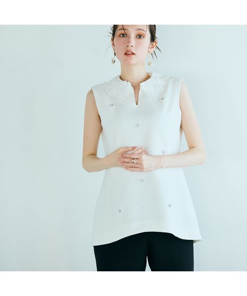 Rose Tiara / ローズティアラ シャツ・ブラウス | 2WAYノースリーブブラウス | 詳細2