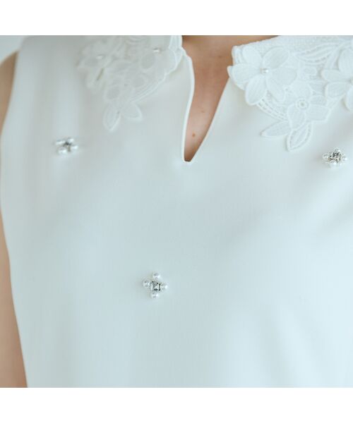 Rose Tiara / ローズティアラ シャツ・ブラウス | 2WAYノースリーブブラウス | 詳細4