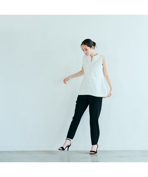 Rose Tiara / ローズティアラ シャツ・ブラウス | 2WAYノースリーブブラウス | 詳細5
