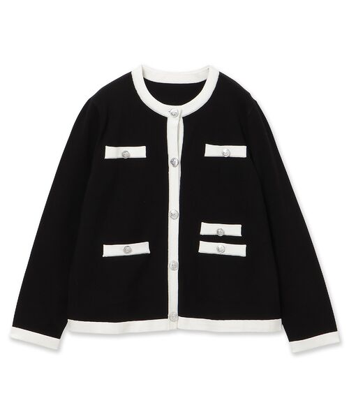 Rose Tiara / ローズティアラ ニット・セーター | バイカラーパイピングニットアンサンブル | 詳細17