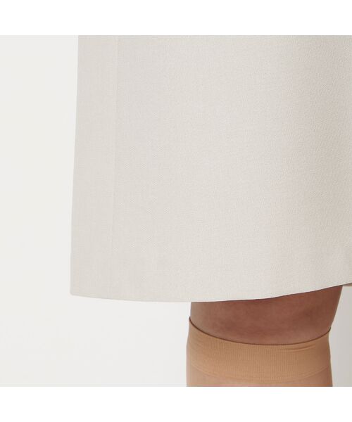 Rose Tiara / ローズティアラ ミニ丈・ひざ丈ワンピース | 【接触冷感/イージーケア】リネンライクバックリボンワンピース | 詳細14