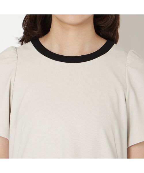 Rose Tiara / ローズティアラ ミニ丈・ひざ丈ワンピース | 【接触冷感/イージーケア】リネンライクバックリボンワンピース | 詳細9