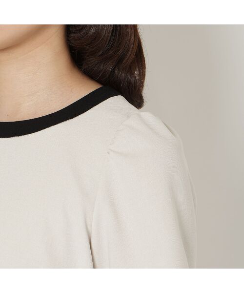 Rose Tiara / ローズティアラ ミニ丈・ひざ丈ワンピース | 【接触冷感/イージーケア】リネンライクバックリボンワンピース | 詳細10