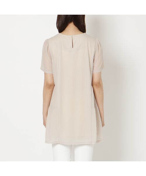 Rose Tiara / ローズティアラ シャツ・ブラウス | 【セットアップ対応】サイドティアード切替シアーチュニック | 詳細9