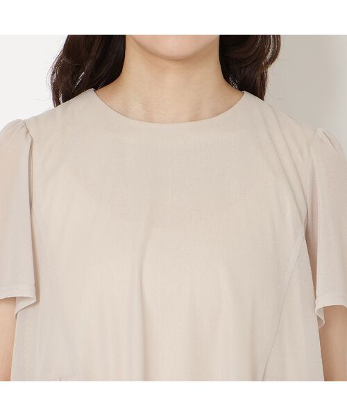 Rose Tiara / ローズティアラ シャツ・ブラウス | 【セットアップ対応】サイドティアード切替シアーチュニック | 詳細10