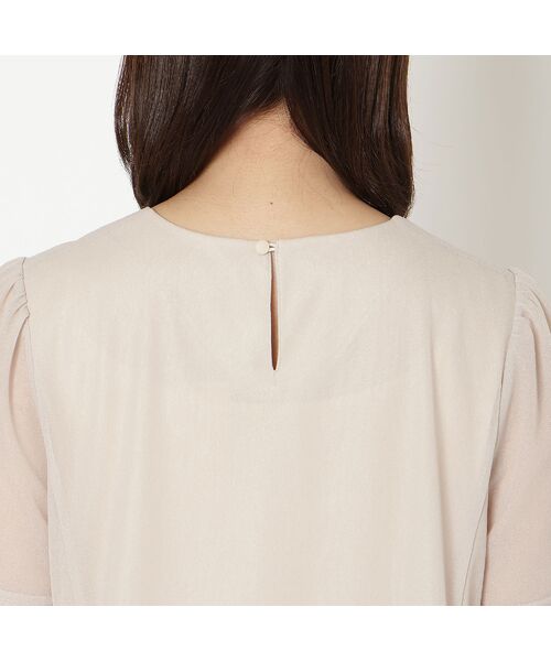 Rose Tiara / ローズティアラ シャツ・ブラウス | 【セットアップ対応】サイドティアード切替シアーチュニック | 詳細15