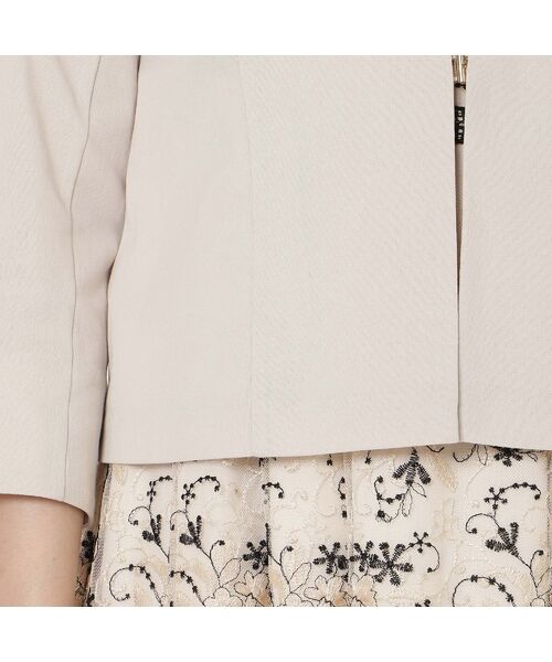 Rose Tiara / ローズティアラ ノーカラージャケット | 【接触冷感/吸水速乾】ノーカラージャケット | 詳細12