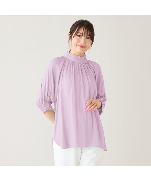 Rose Tiara / ローズティアラ シャツ・ブラウス | フリルバンドカラーブラウス | 詳細8