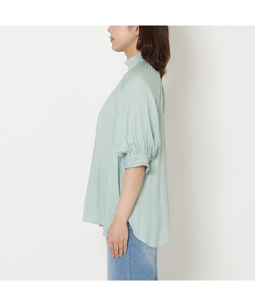 Rose Tiara / ローズティアラ シャツ・ブラウス | フリルバンドカラーブラウス | 詳細10