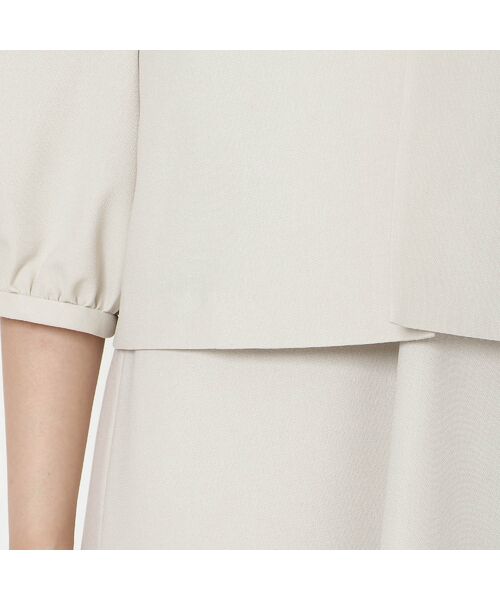 Rose Tiara / ローズティアラ ノーカラージャケット | 【UVカット/イージーケア】ノーカラージャケット | 詳細15