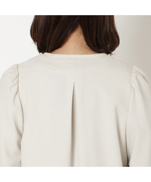 Rose Tiara / ローズティアラ ノーカラージャケット | 【UVカット/イージーケア】ノーカラージャケット | 詳細17