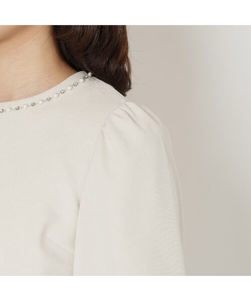 Rose Tiara / ローズティアラ ノーカラージャケット | 【UVカット/イージーケア】ノーカラージャケット | 詳細12