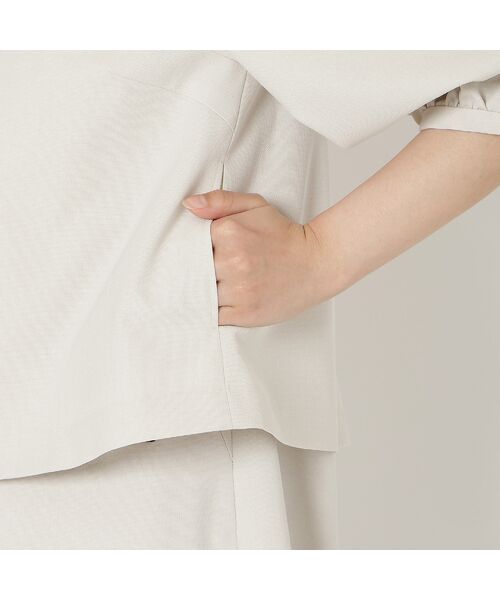 Rose Tiara / ローズティアラ ノーカラージャケット | 【UVカット/イージーケア】ノーカラージャケット | 詳細13