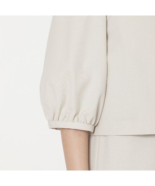 Rose Tiara / ローズティアラ ノーカラージャケット | 【UVカット/イージーケア】ノーカラージャケット | 詳細14