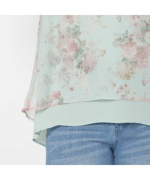 Rose Tiara / ローズティアラ シャツ・ブラウス | 【大人気デザイン】バックリボンレイヤード風ブラウス | 詳細14