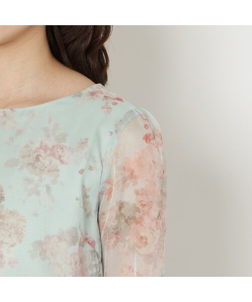 Rose Tiara / ローズティアラ シャツ・ブラウス | 【大人気デザイン】バックリボンレイヤード風ブラウス | 詳細12