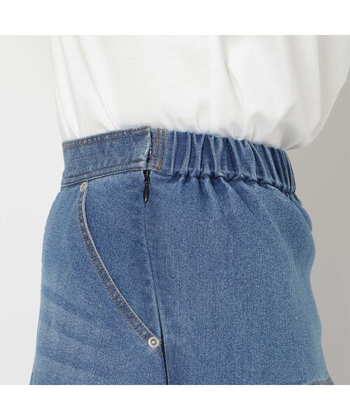 Rose Tiara / ローズティアラ ミニ・ひざ丈スカート | ティアードデニムスカート | 詳細10