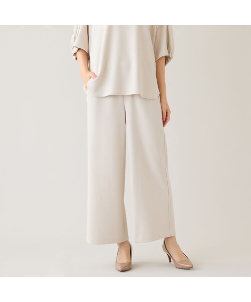 Rose Tiara / ローズティアラ その他パンツ | 【セットアップ対応】ワイドイージーパンツ（ベージュ）