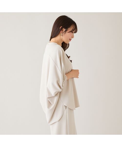 Rose Tiara / ローズティアラ シャツ・ブラウス | 【セットアップ対応】コクーンシルエットプルオーバー | 詳細3
