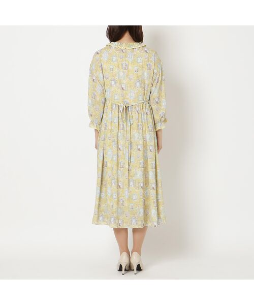 Rose Tiara / ローズティアラ ミニ丈・ひざ丈ワンピース | 【22fabric】ルームメイトPT/フリル襟ワンピース | 詳細14